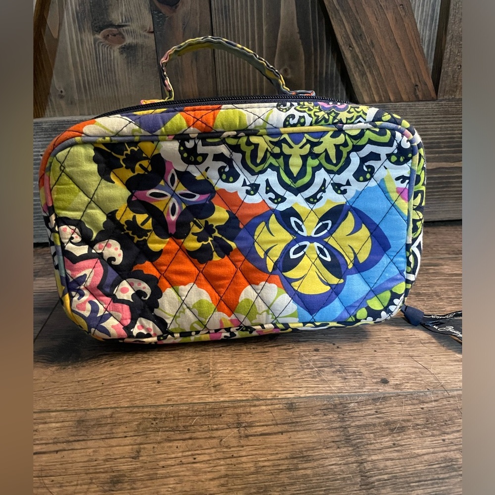 Vera Bradley Colorful Floral Cosmetic Case